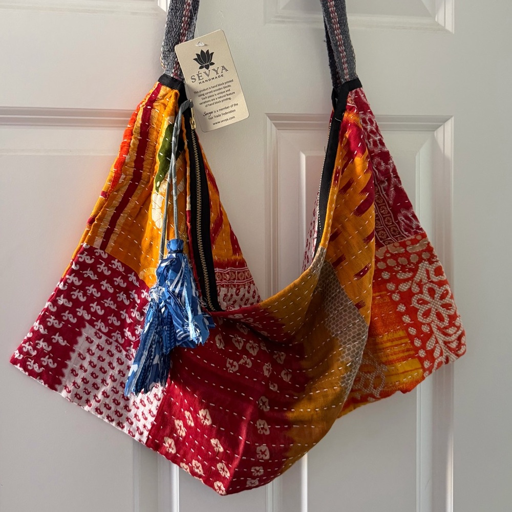 Kantha hobo Bag